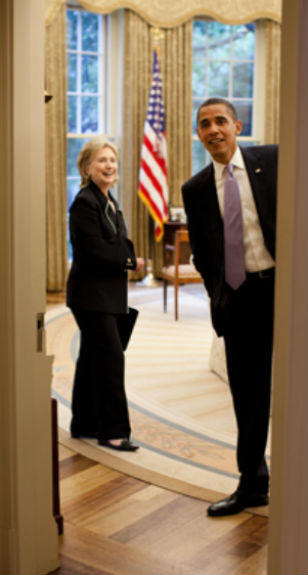 She needs to measure the drapes. (White House)